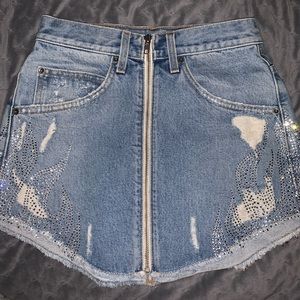 Carmar Rhinestone skirt